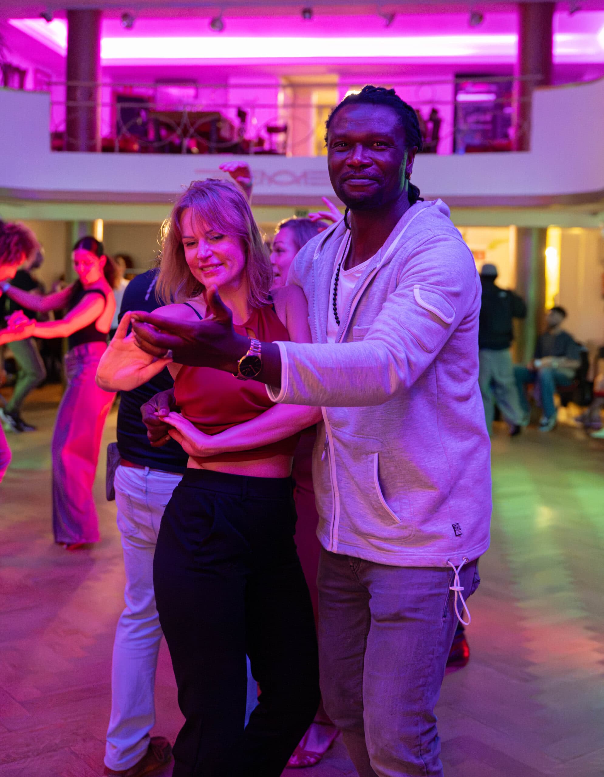 Cours de Salsa L.A chez O'Dance Events, photo du shooting de l'école