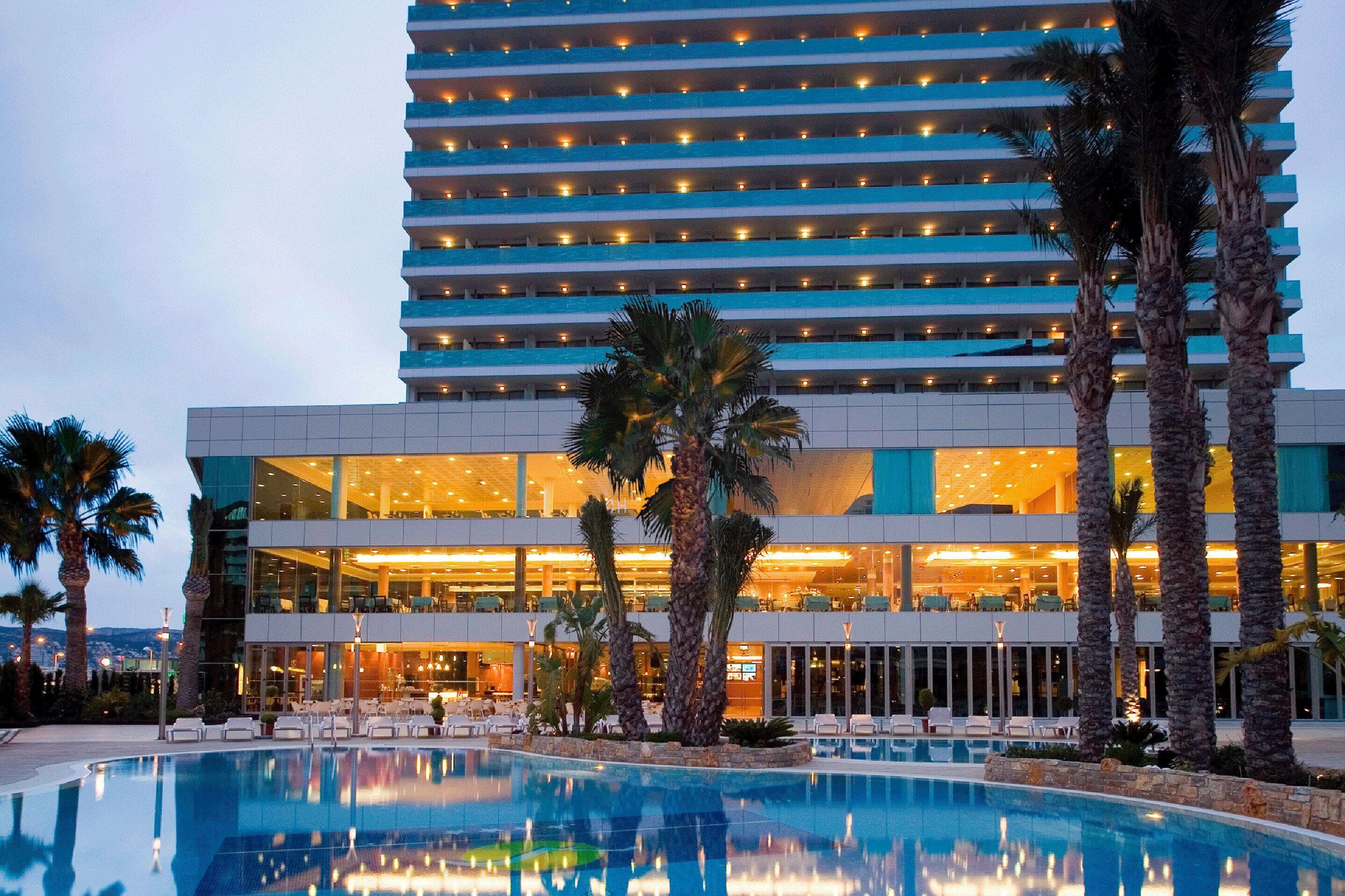 Hôtel AR Diamante Beach 4 étoiles Sup à Calpe, vue extérieure du bâtiment
