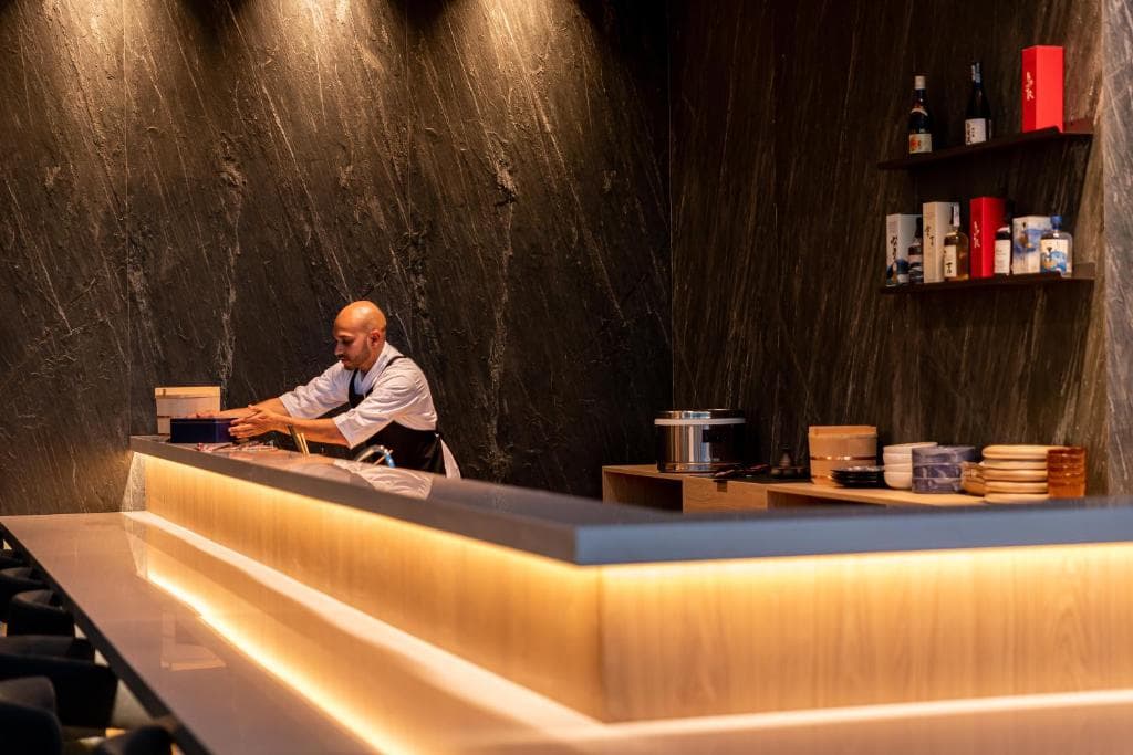 Intérieur de l'hôtel Diamante Beach à Calpe, espace détente